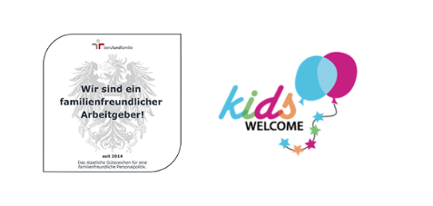 Familienfreundlicher Arbeitgeber und Kids Welcome